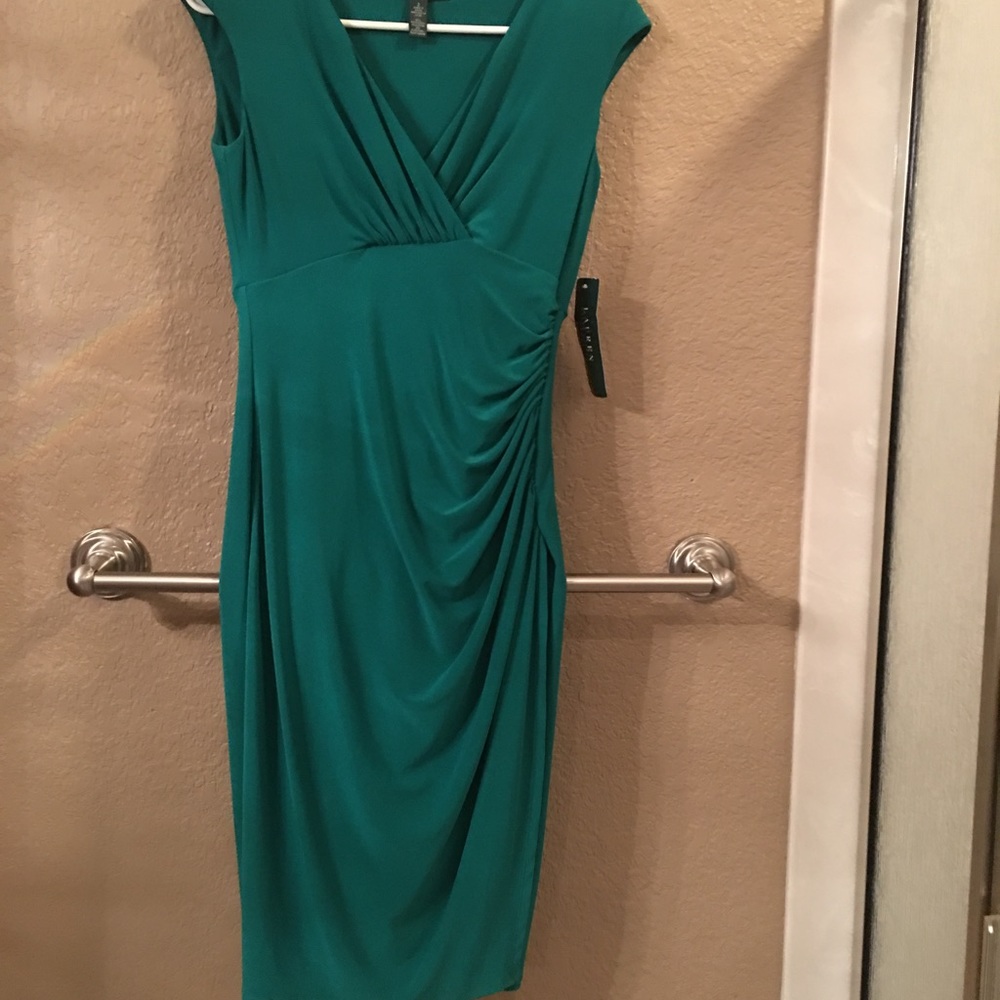 Lauren Ralph Lauren Teal Dress
